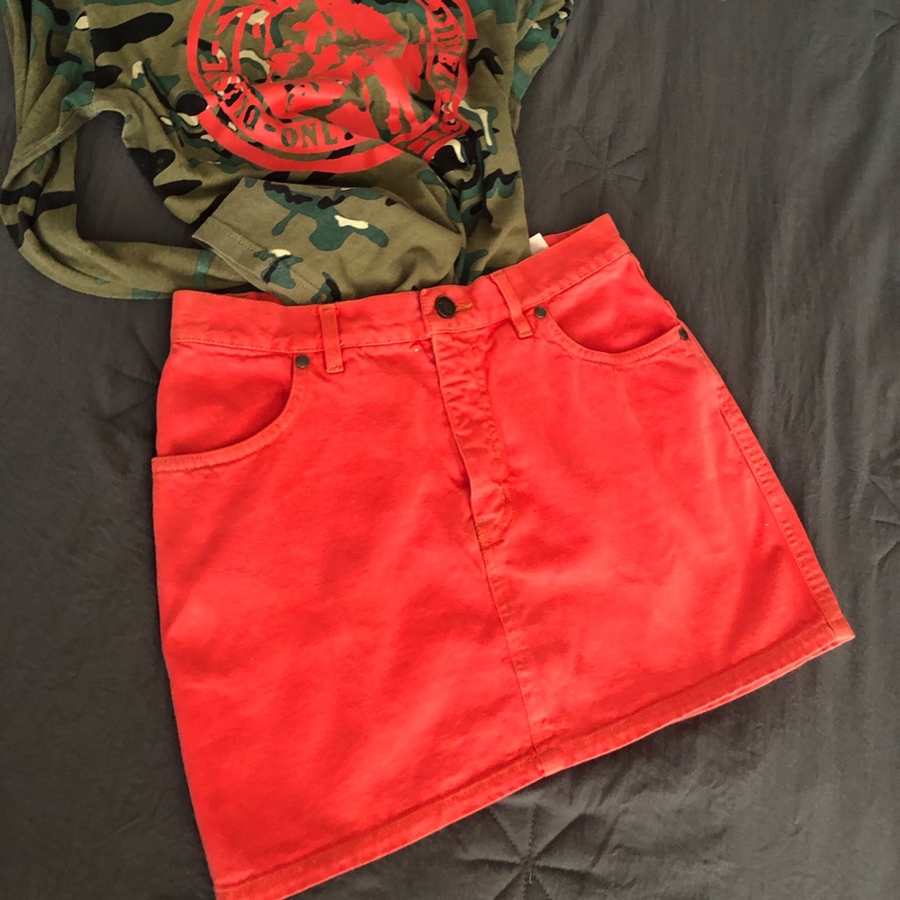 Vintage MOSCHINO Jeans Denim Mini Skirt